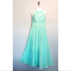 Mint Floor Length Dress